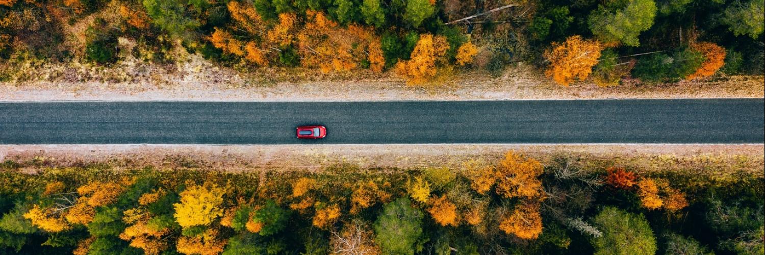Herbstliche Strasse Herbstliche Strasse