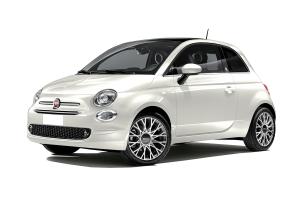 Fiat 500 white front