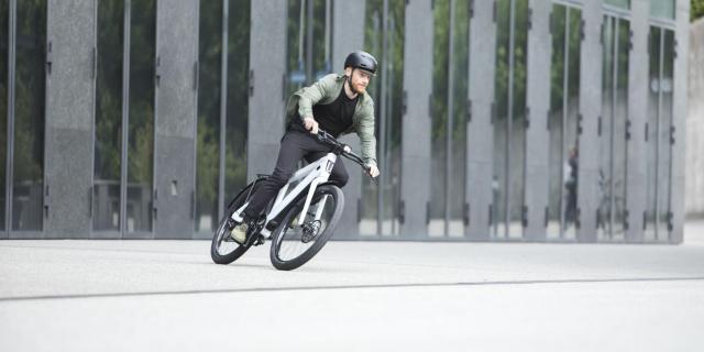 Riding an Arval E-Bike