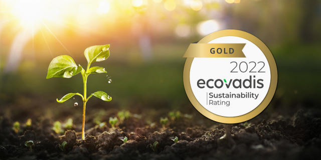 Ecovadis Gold rating