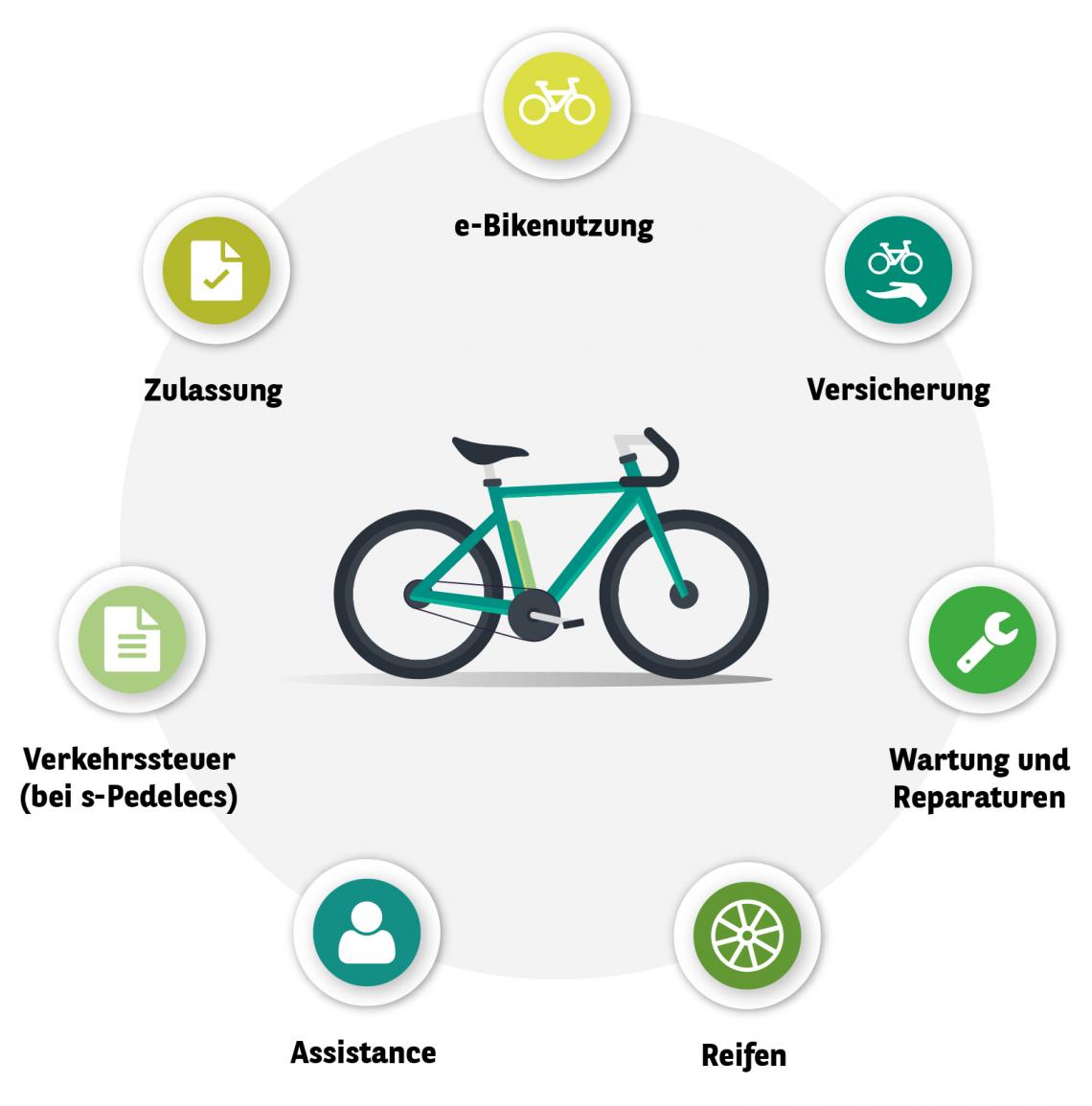 Arval E-Bike Leistungsumfang